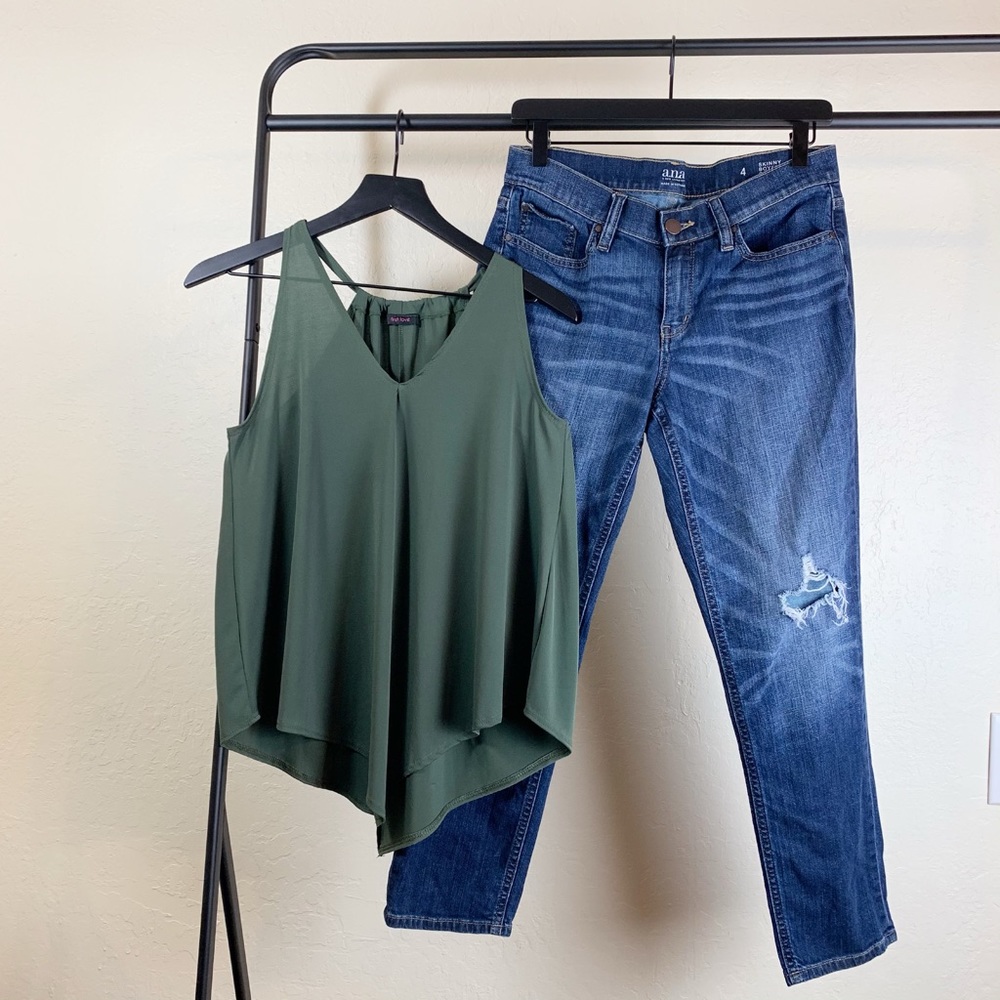 Hunter green tank small